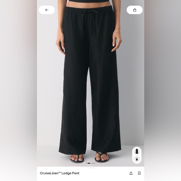 Aritzia CruiseLinen Lodge Pants XS - Picture 2 of 5